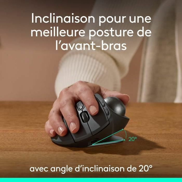 Logitech MX Ergo S Trackball Graphite Logitech MX Ergo S Trackball Graphite