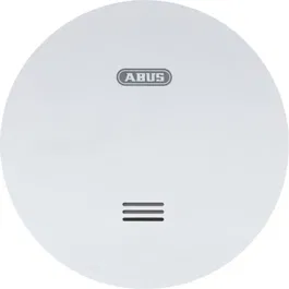 ABUS Détecteur de Fumée RWM160 - Design Ultraplat 2.3 cm - Protection 40 m2 - Alarme 85 dB - Pile Lithium 10 Ans