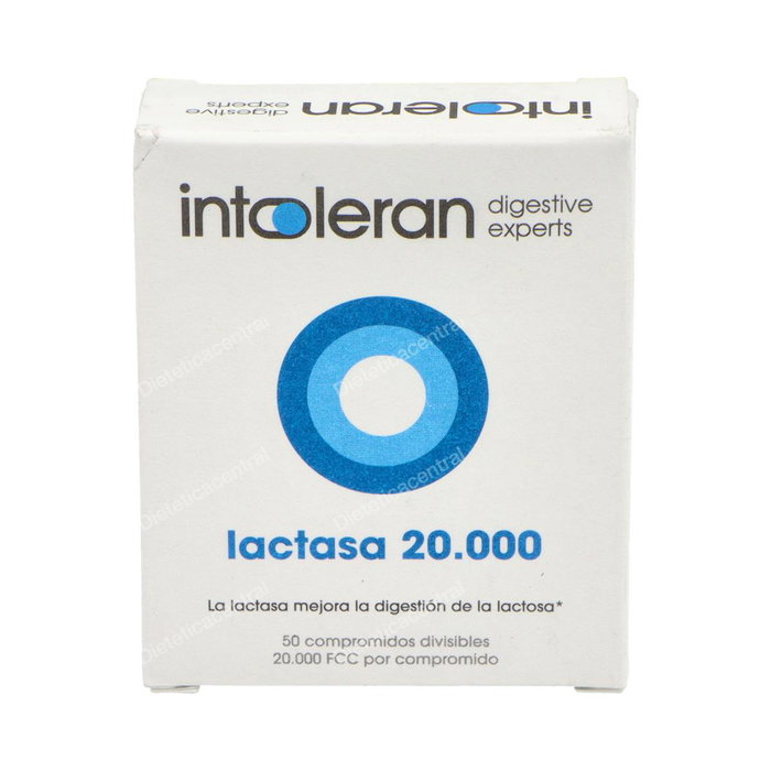INTOLERAN lactasa 20.000 50comp. INTOLERAN lactasa 20.000 50comp.