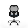Chaise de Bureau Piqueras y Crespo 1D036N0 Bleu clair