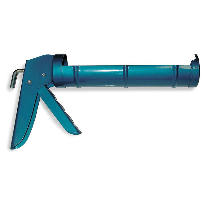 Pistolet à silicone Unecol Bleu Métal Pistolet à silicone Unecol Bleu Métal