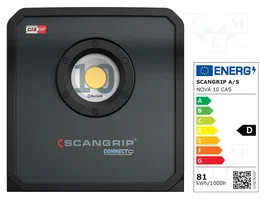 SCANGRIP NOVA 10 CONNECT Lampe de travail 6500K