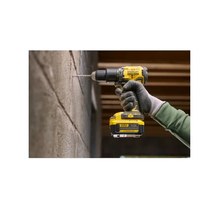 Stanley Fatmax - Batterie Lithium-Ion 18V 4.0Ah SFMCB204-XJ - Compatible avec les outils de la gamme V20