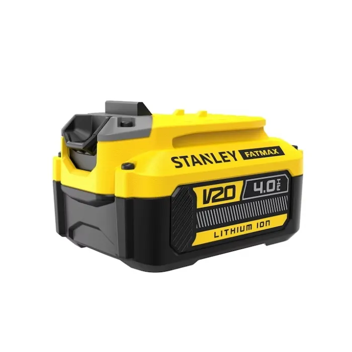Stanley Fatmax - Batterie Lithium-Ion 18V 4.0Ah SFMCB204-XJ - Compatible avec les outils de la gamme V20