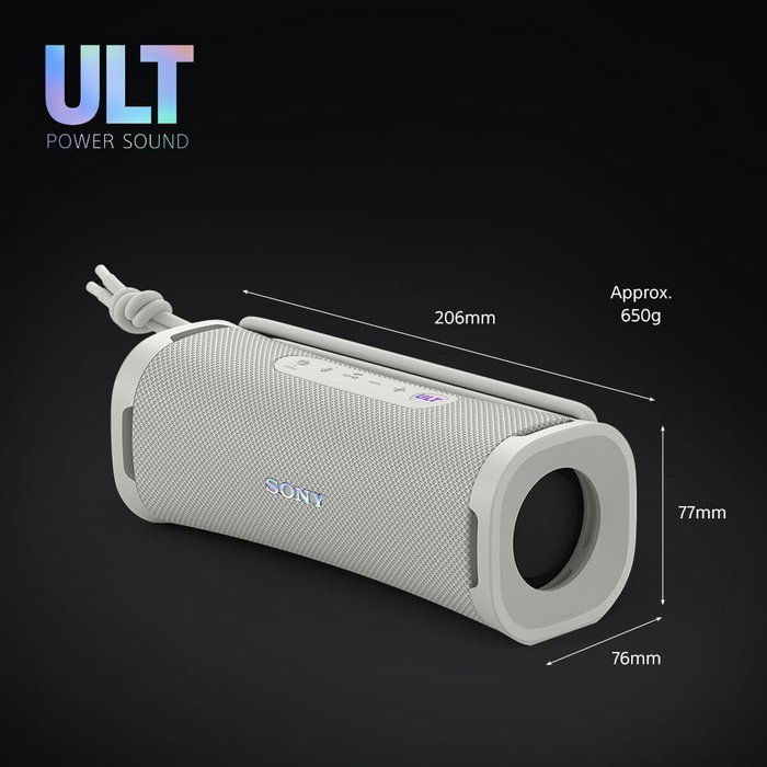 Haut-parleurs bluetooth portables Sony SRSULT10W Blanc