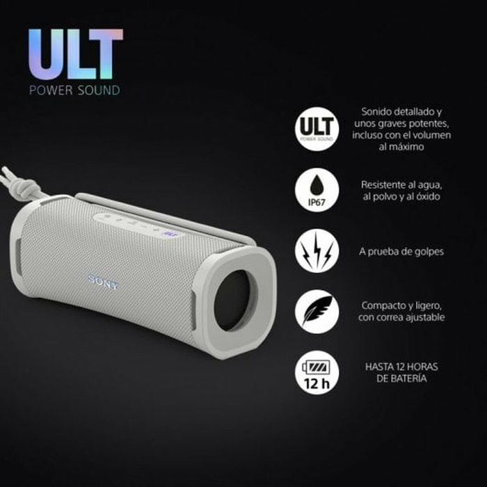 Haut-parleurs bluetooth portables Sony SRSULT10W Blanc