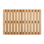 Wenko 23838100 Plancher de douche en bambou antidérapant 60 x 40 cm Intérieur/Extérieur