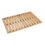 Wenko 23838100 Plancher de douche en bambou antidérapant 60 x 40 cm Intérieur/Extérieur