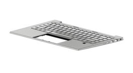 HP Capot supérieur avec clavier rétroéclairé - Argent naturel - M16651-A41
