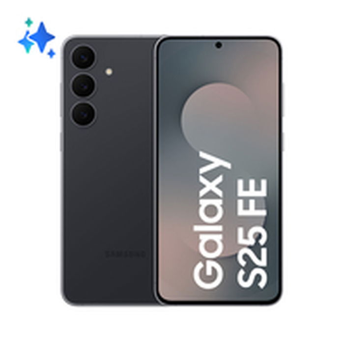 Smartphone Samsung Galaxy S25 FE 6,7" 75" 8 GB RAM 256 GB Noir Smartphone Samsung Galaxy S25 FE 6,7" 75" 8 GB RAM 256 GB Noir
