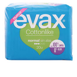 Evax Coussinets Normaux Cottonlike Sans Ailes 20 Unités