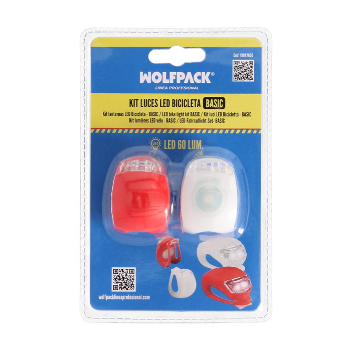 WOLFPACK LINEA PROFESIONAL Kit de 2 Lumières LED Basic