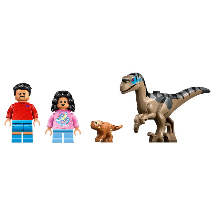 LEGO Jurassic World Véhicule Tout-Terrain et Vélociraptor au Guet (76972) de 285 pièces LEGO Jurassic World Véhicule Tout-Terrain et Vélociraptor au Guet (76972) de 285 pièces