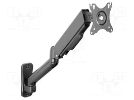 DIGITUS Support mural pour moniteur 15-32 pouces noir