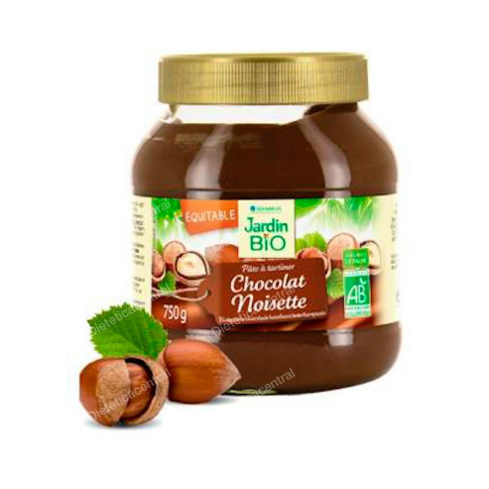 JARDIN BIO Crème de cacao avec noisettes BIO 750g JARDIN BIO Crème de cacao avec noisettes BIO 750g