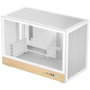 DeepCool CH260 WOOD WH Boîtier Micro-ATX Blanc et Bois