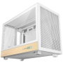 DeepCool CH260 WOOD WH Boîtier Micro-ATX Blanc et Bois