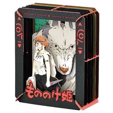 Semic Studios Princesa Mononoke & San Paper Theater - Décoration 3D Anime Studio Ghibli 10x8x4 cm Semic Studios Princesa Mononoke & San Paper Theater - Décoration 3D Anime Studio Ghibli 10x8x4 cm