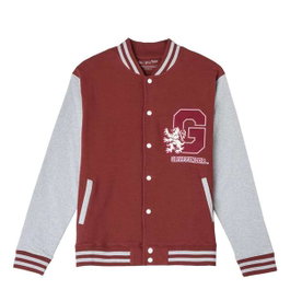 Cerdá Sudadera Harry Potter Gryffindor avec fermeture éclair, Rouge foncé, L