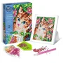 Sentosphere - Kit d'activité créative anti-stress Canevas à diamanter avec mini strass Chatons - Art & Créations - Dès 8 ans