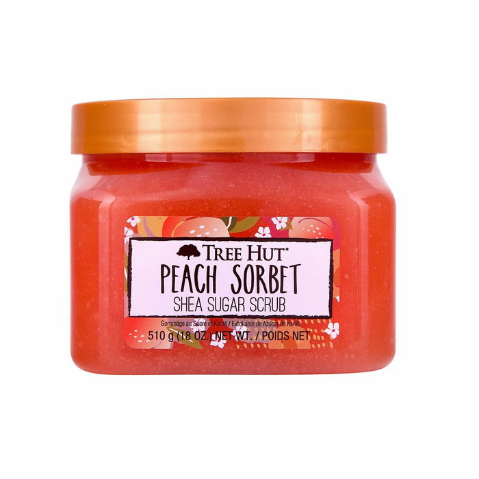 Tree Hut Gommage au sucre sorbet pêche 510 g