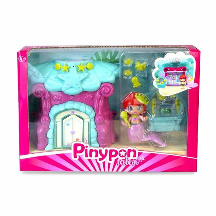 Famosa Figurine Pinypon Casa del Mar de la Petite Sirène, 8 cm