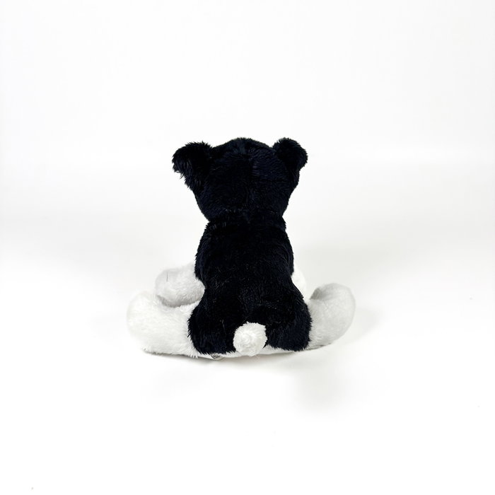 Deqube Peluche Border Collie Assis 12cm Licence Bocalan Deqube Peluche Border Collie Assis 12cm Licence Bocalan