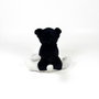 Deqube Peluche Border Collie Assis 12cm Licence Bocalan