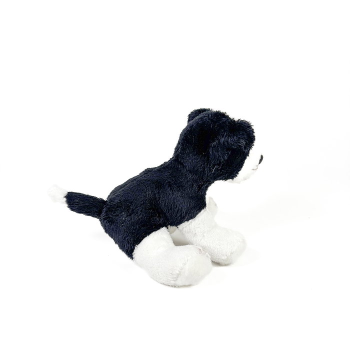 Deqube Peluche Border Collie Assis 12cm Licence Bocalan Deqube Peluche Border Collie Assis 12cm Licence Bocalan