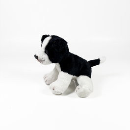 Deqube Peluche Border Collie Assis 12cm Licence Bocalan