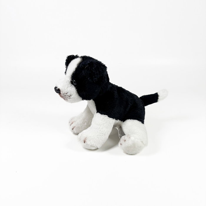 Deqube Peluche Border Collie Assis 12cm Licence Bocalan Deqube Peluche Border Collie Assis 12cm Licence Bocalan