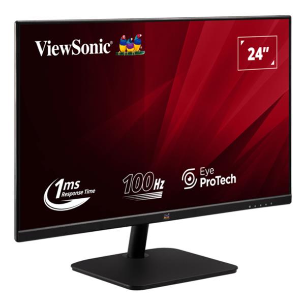 ViewSonic VA2432-H-2 - Moniteur Gaming 23.8" IPS Full HD 1920x1080 75Hz Flicker Free HDMI VGA
