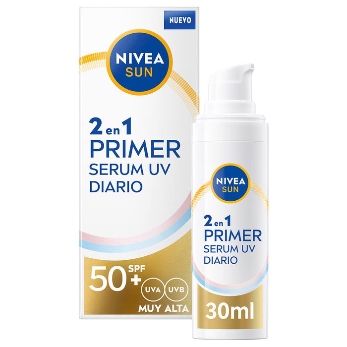Nivea Sérum UV Quotidien SUN PRIMER SPF50+ 30 ml Haute Protection Solaire Visage Nivea Sérum UV Quotidien SUN PRIMER SPF50+ 30 ml Haute Protection Solaire Visage