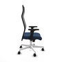 Piqueras y Crespo Chaise de Bureau Albacete Bleu Marine et Noir