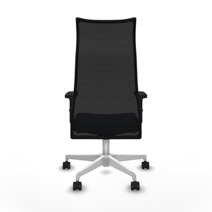 Piqueras y Crespo Chaise de Bureau Albacete Bleu Marine et Noir