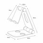 Support pour téléphone portable ou tablette Aisens MS2PM-086 Argenté 8"