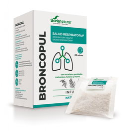 SORIA NATURAL NATUSOR 25 BRONCOPUL 20 filtres de plantes pour infusion