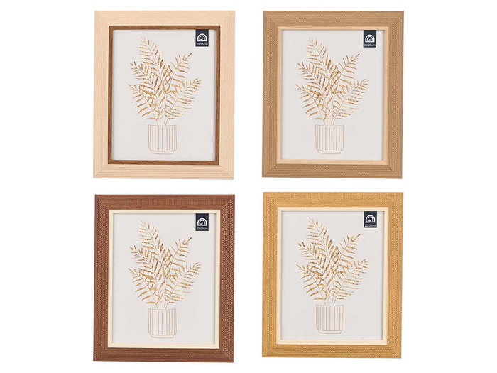 GIFTDECOR Lot de 24 cadres photo relief 20x25 cm assortis