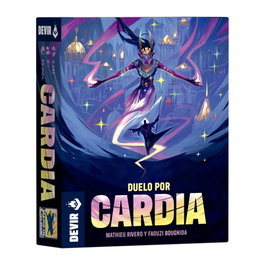 Devir Jeu de société Duelo por Cardia Jeu de cartes stratégique 2 joueurs en espagnol