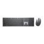 Dell - Kit Clavier et Souris Sans Fil 2.4 GHz et Bluetooth 5.0 pour PC - Clavier AZERTY Français Standard avec Souris Ergonomique - Autonomie 36 Mois, 1600 DPI