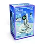 Canal Toys Microscope Vidéo Vision 1000 avec Écran Intégré - COS007 - Observation jusqu'à 400x, Base Rotative, Capture Photo/Video et Transfert USB-C
