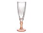 Vivalto Coupe à Cava Couleur Saumon 170 ml Verre en Cristal 20 x 6.5 cm (Set de 48)