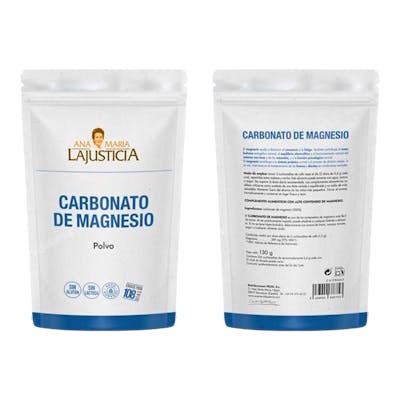 ANA MARIA LAJUSTICIA Carbonato de Magnesio en poudre 130g ANA MARIA LAJUSTICIA Carbonato de Magnesio en poudre 130g