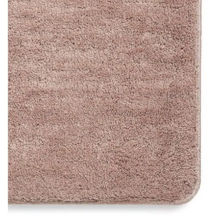 Today Tapis de bain ultra-absorbant et antidérapant Utility - 40 x 60 cm, en polyester avec dos PVC - Rose