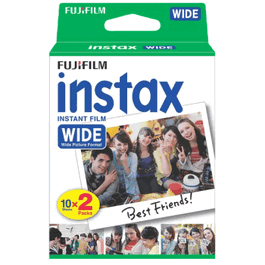Fujifilm - Papier photo instax WIDE 2x10, 16899922(16385995) - Papier instantané pour appareil photo
