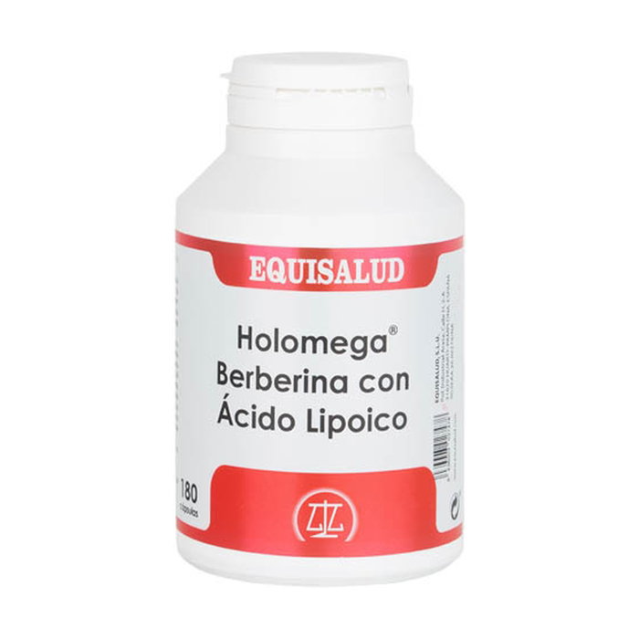 EQUISALUD Holomega Berberina con ácido lipoico 180cap.