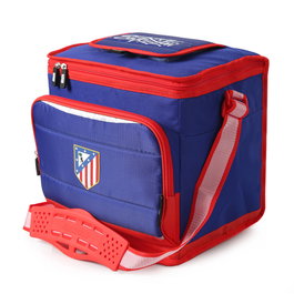 Atletico de Madrid Sac isotherme porte-aliments pliable - 29.5x22x27.5 cm - Polyester 600D