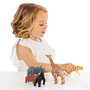 Molto Figurines Animaux Sauvages - Set de 6 Unités en Plastique - Jouet Éducatif à Partir de 3 Ans
