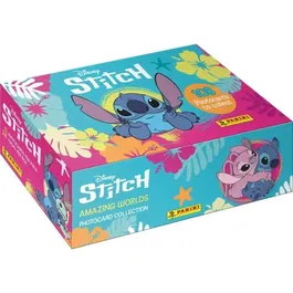 Panini Stitch Photocards - Boîte de collection avec 24 pochettes (120 cartes) dont 108 à collectionner - Éditions limitées - Disney