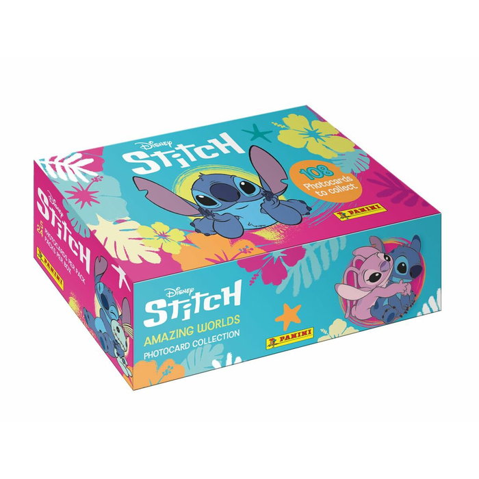 Panini Stitch Photocards - Boîte de 120 cartes et 24 pochettes